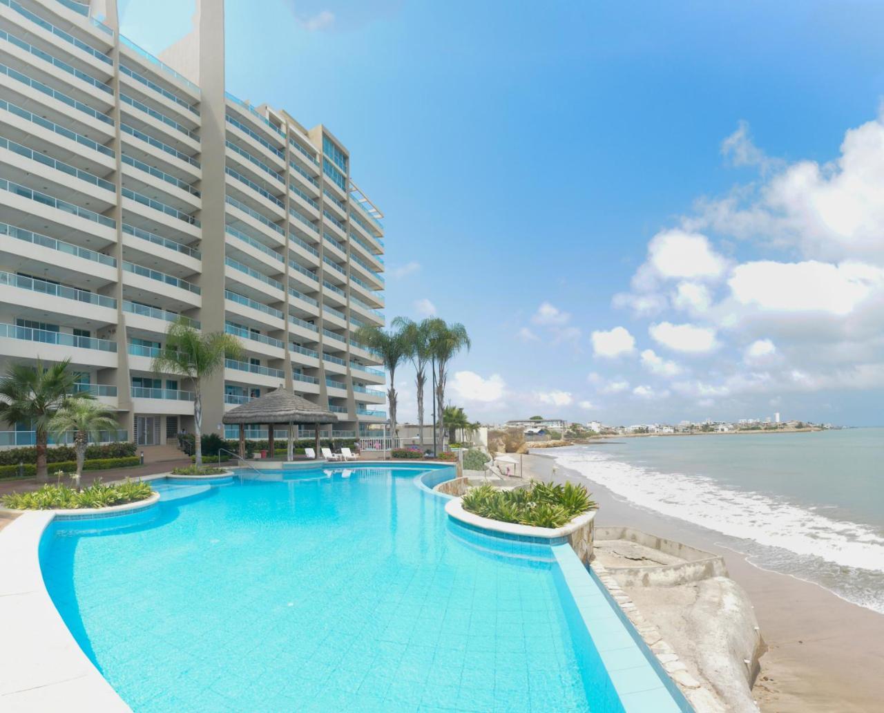 Lindo Departamento al pie de playa Edificio TORRE OCEÁNICA Apartamento Salinas  Exterior foto